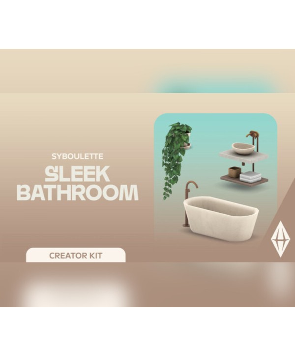 The Sims 4 - Sleek Bathroom Kit DLC Origin Key EUROPE